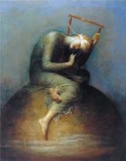 '희망 Hope'(1886, 런던 테이트 미술관)