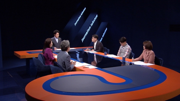 지난 19일 방송된 KBS '저널리즘 토크쇼- 총선 보도 '선거 기술자'가 된 언론'편 화면 갈무리.