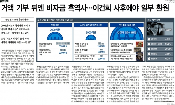 한겨레 4월 29일자 3면 기사.