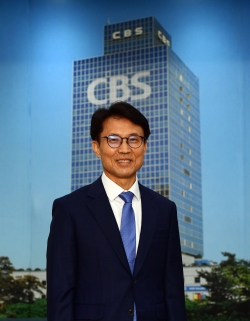 오는 6월 1일 임기를 시작하는 김진오 CBS 차기 사장.ⓒCBS