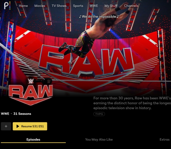 넷플릭스가 중계권을 확보한 WWE의 '먼데이 나이트로'