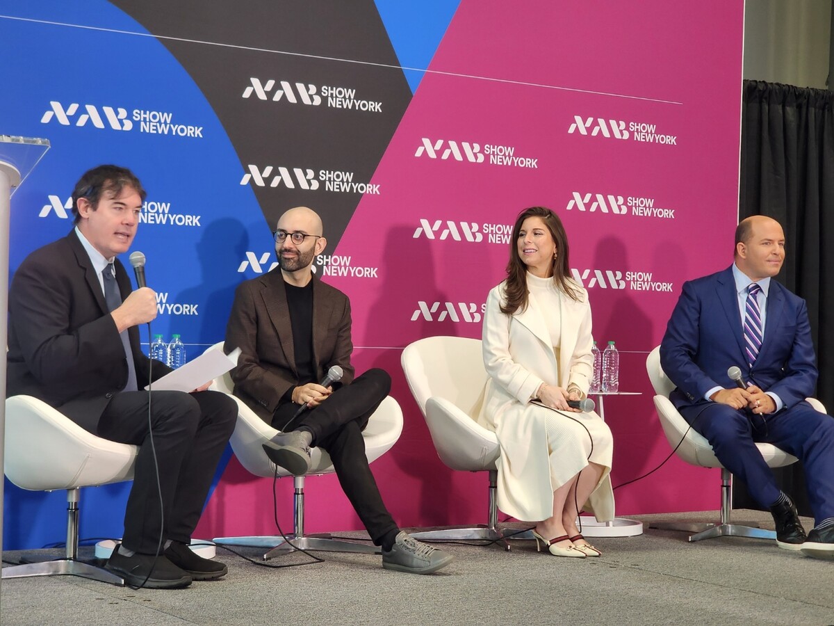 저널리즘 미래를 주제로 진행된 세션 현장. 